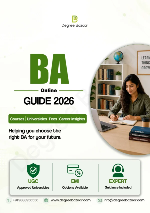 BA — DegreeBazaar course guide cover