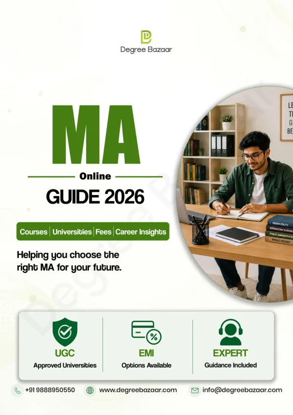 MA — DegreeBazaar course guide cover