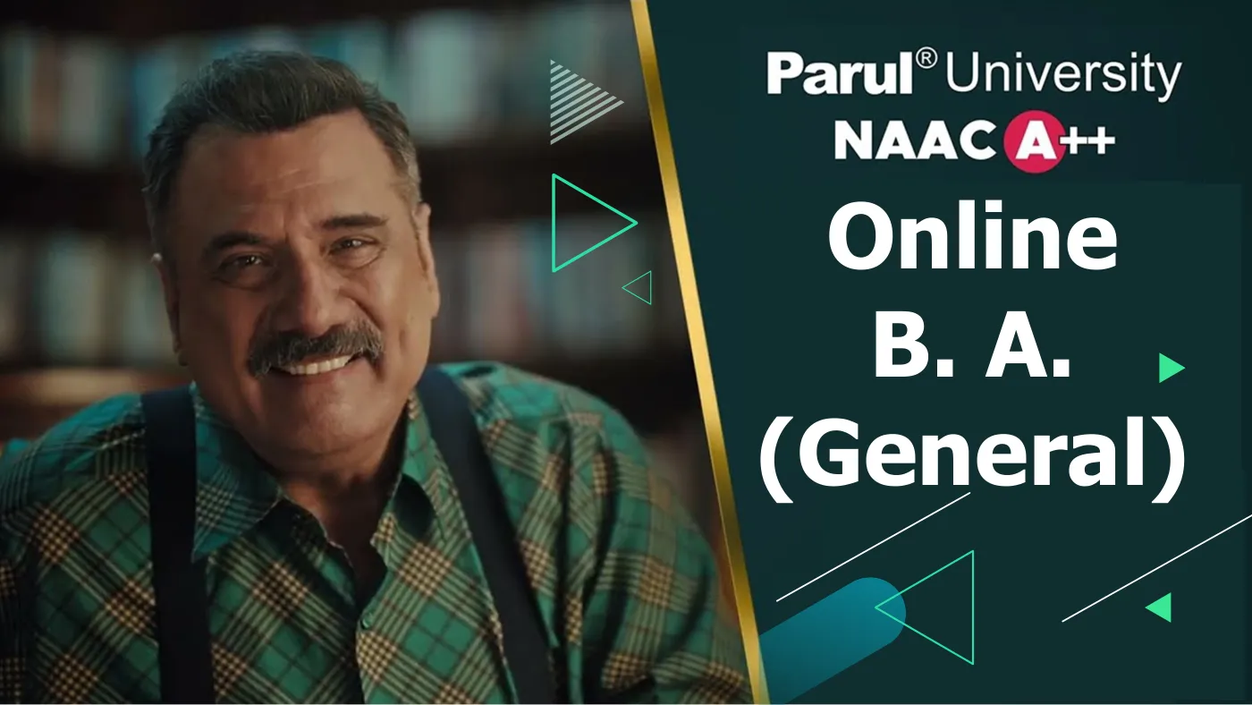 Parul University — course brochure, page 103. Open the PDF for full-size reading.