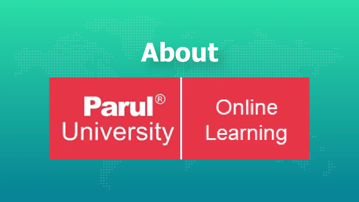 Parul University — course brochure, page 2. Open the PDF for full-size reading.