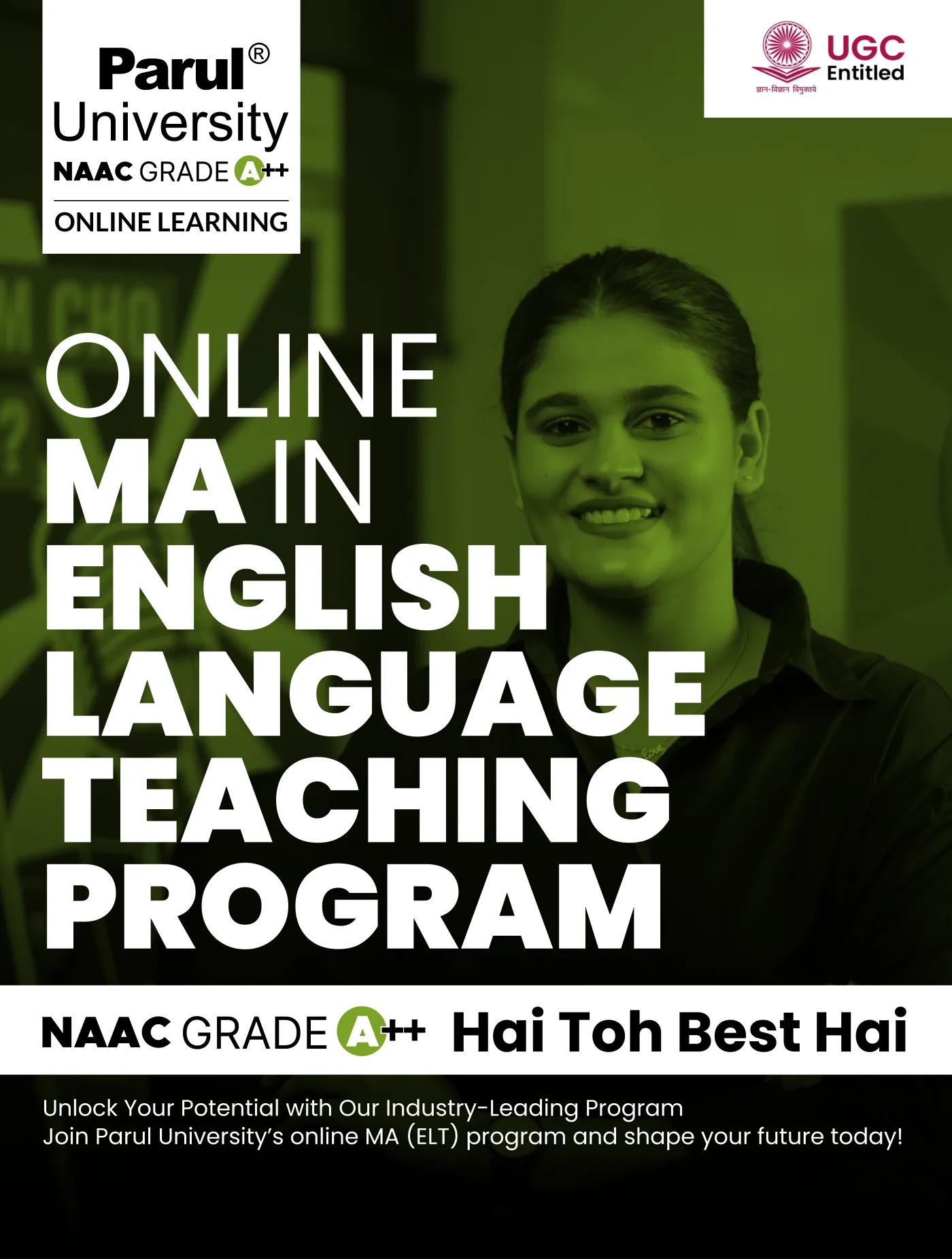 Parul University — course brochure, page 27. Open the PDF for full-size reading.