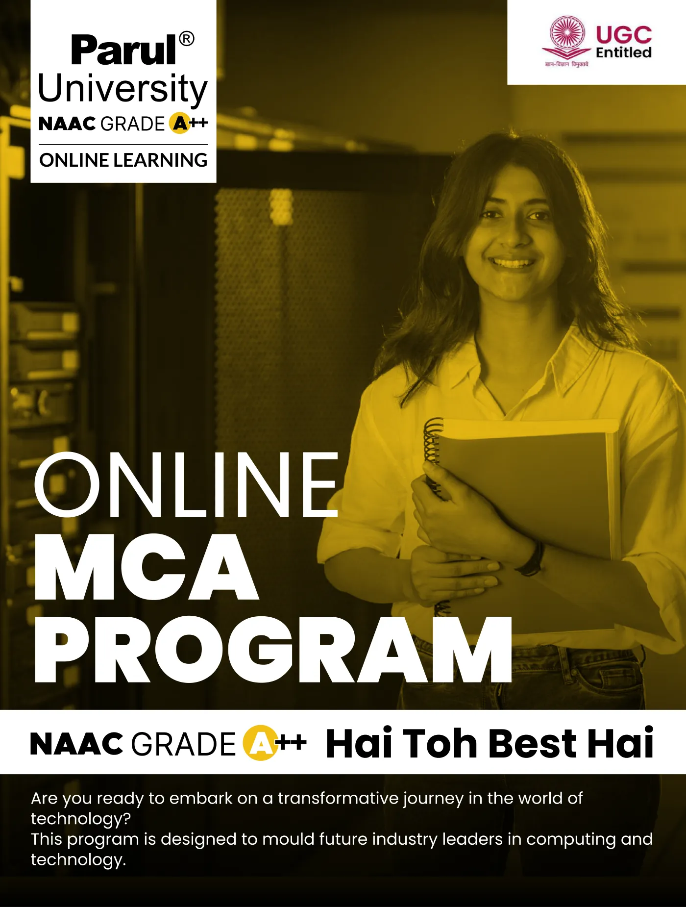Parul University — course brochure, page 54. Open the PDF for full-size reading.