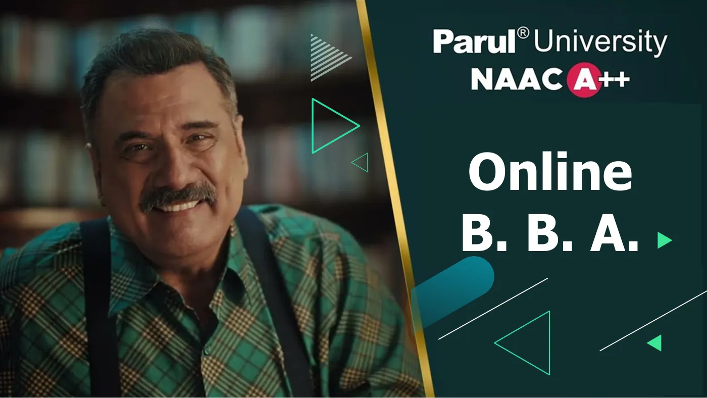 Parul University — course brochure, page 84. Open the PDF for full-size reading.