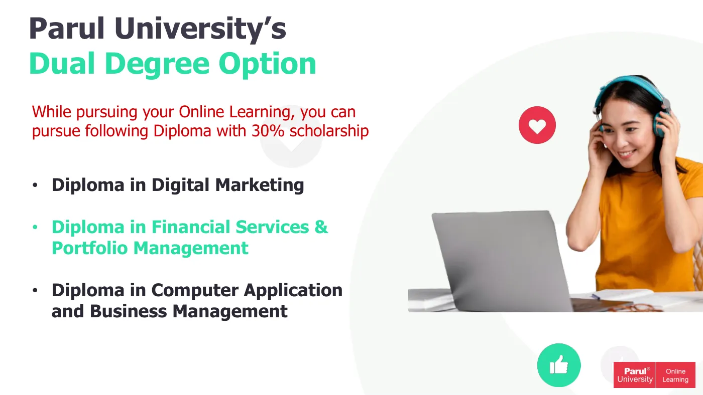Parul University — course brochure, page 90. Open the PDF for full-size reading.