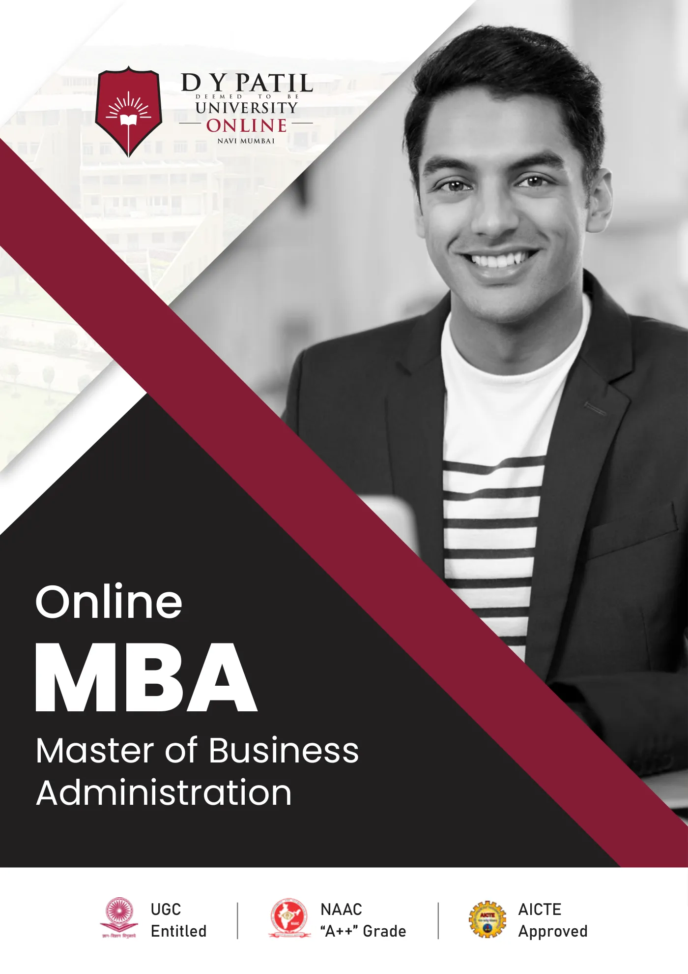 D. Y. Patil University, Navi Mumbai — course brochure, page 30. Open the PDF for full-size reading.