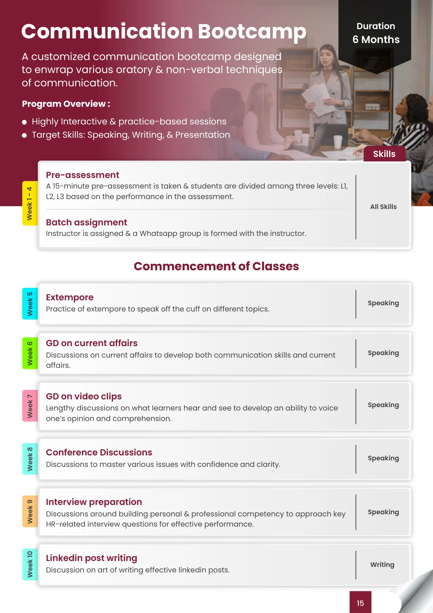 D. Y. Patil University, Navi Mumbai — course brochure, page 41. Open the PDF for full-size reading.