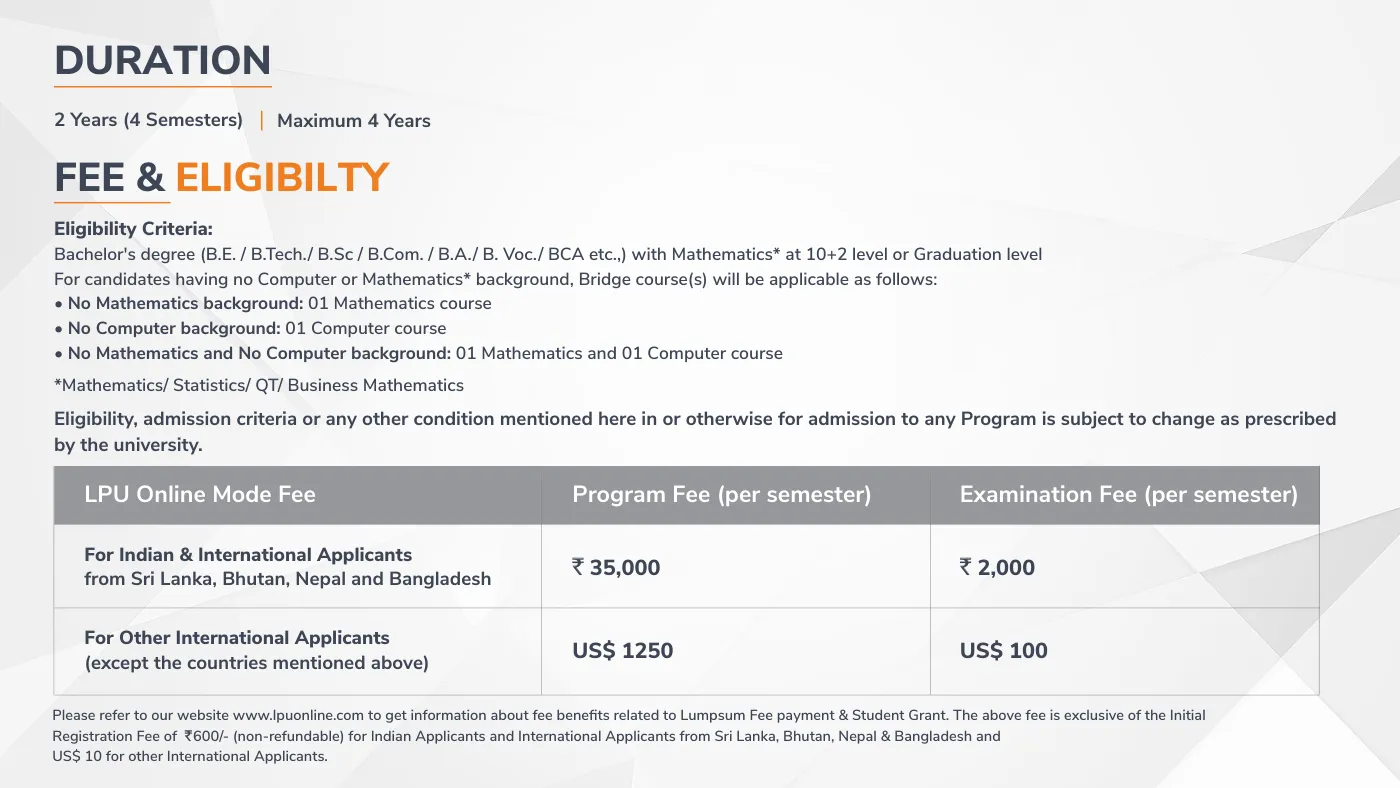 Lovely Professional University — course brochure, page 139. Open the PDF for full-size reading.