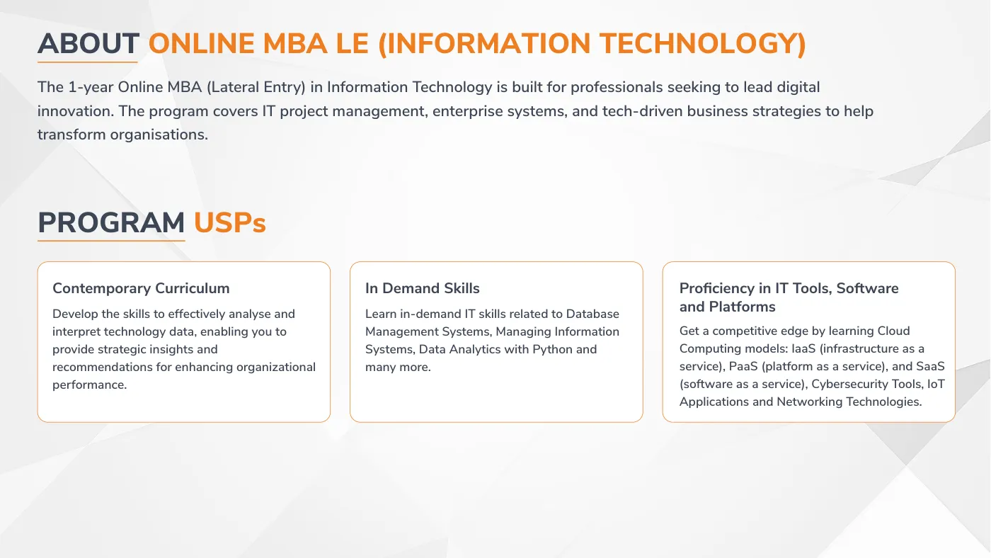 Lovely Professional University — course brochure, page 48. Open the PDF for full-size reading.