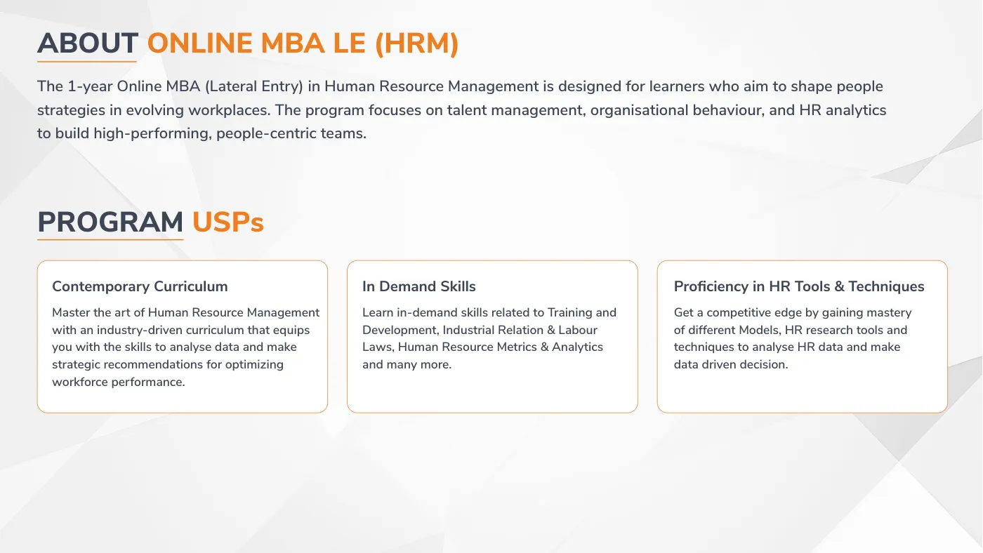 Lovely Professional University — course brochure, page 51. Open the PDF for full-size reading.