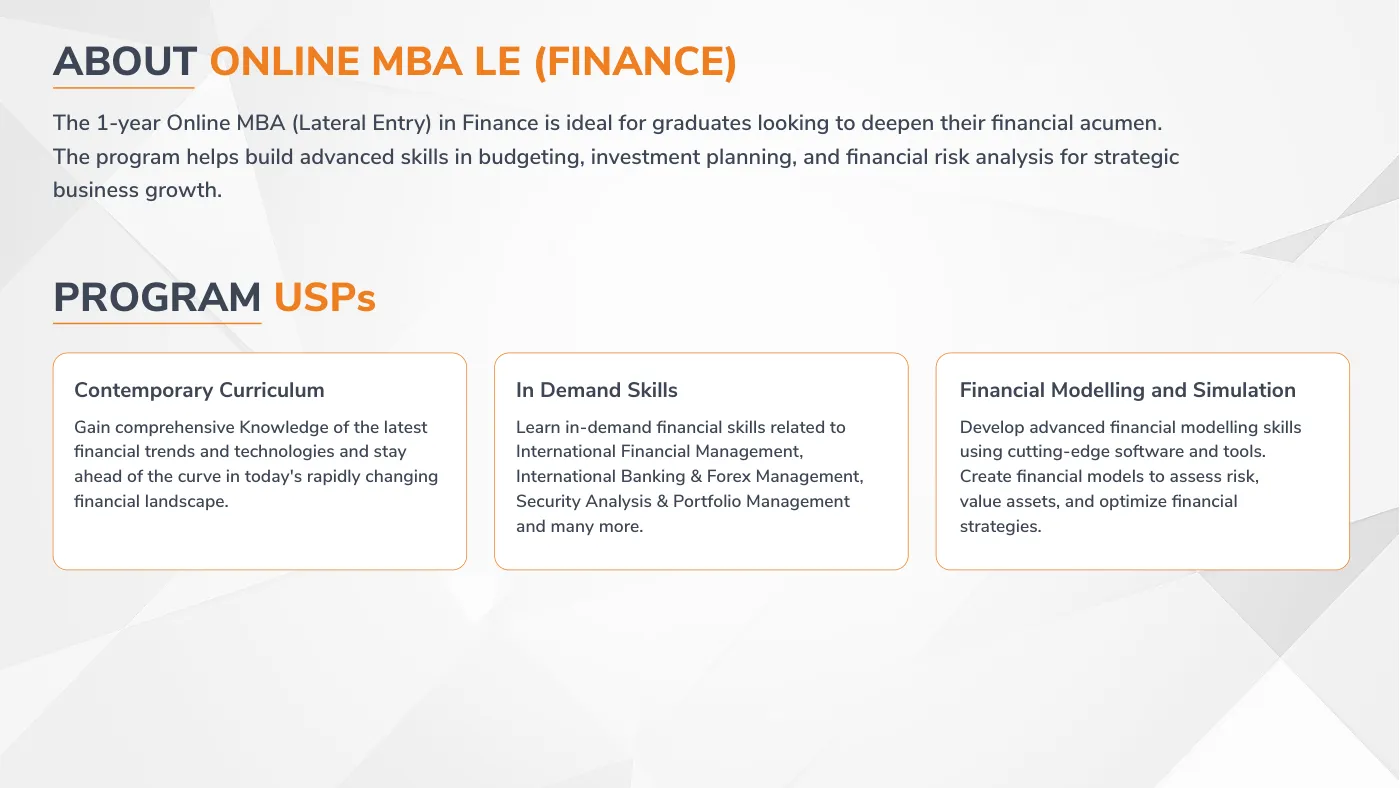 Lovely Professional University — course brochure, page 99. Open the PDF for full-size reading.