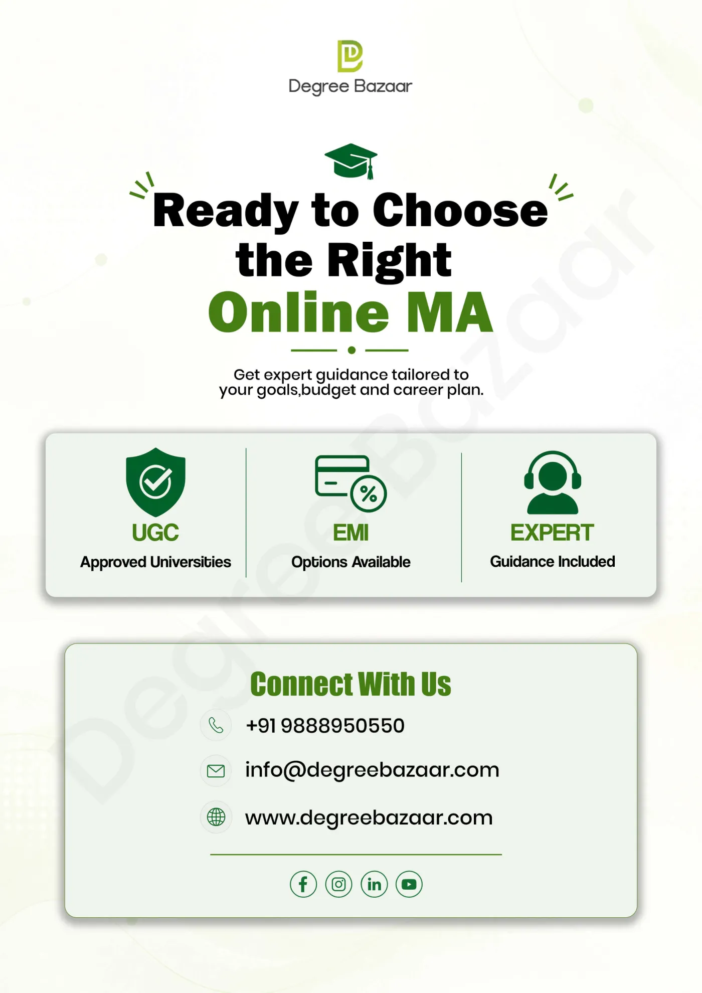 MA — DegreeBazaar course guide, page 5. Open the PDF for full-size reading.