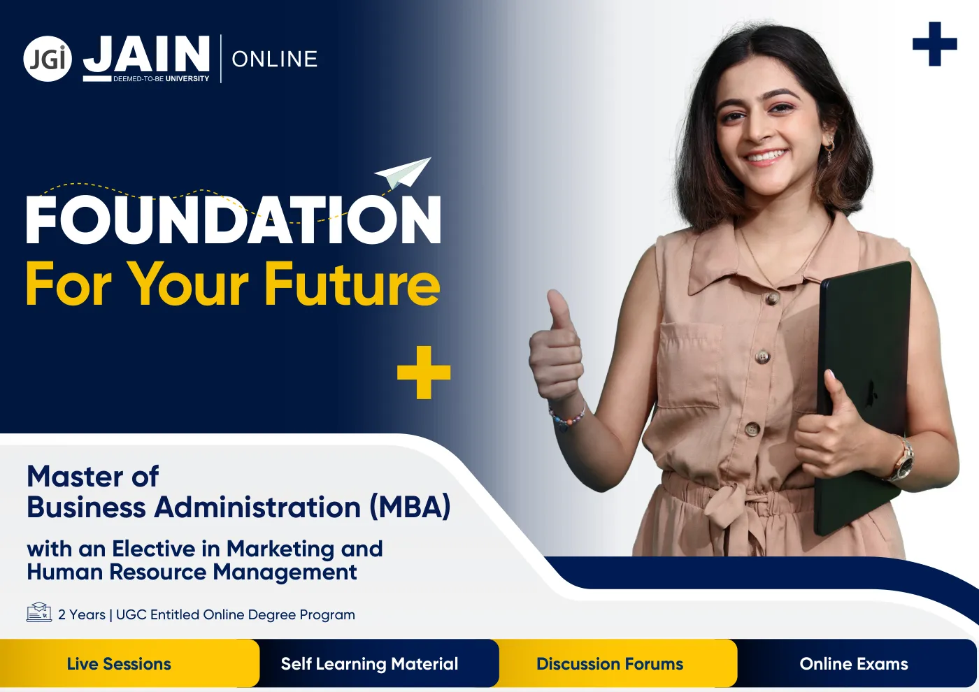 Jain University — complete course brochure, page 107. Open the PDF for full-size reading.