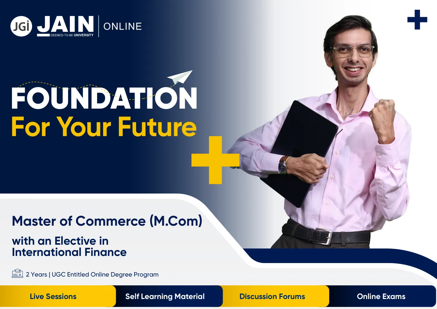 Jain University — complete course brochure, page 32. Open the PDF for full-size reading.