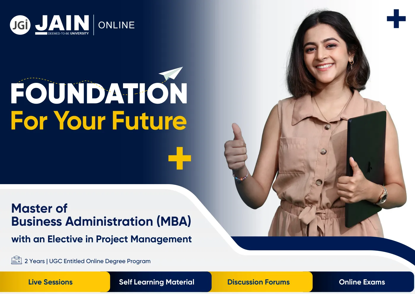 Jain University — complete course brochure, page 71. Open the PDF for full-size reading.