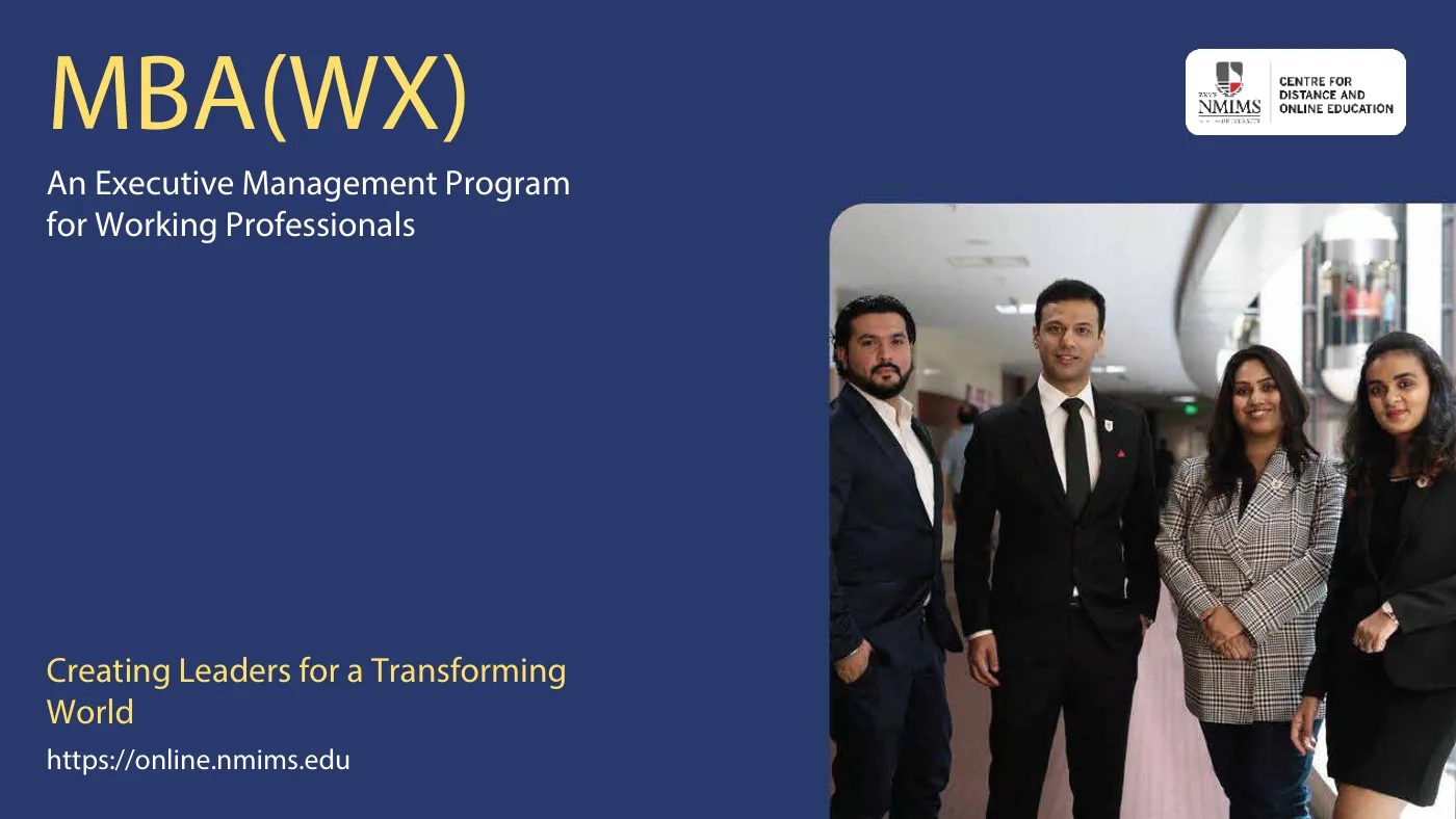NMIMS — course brochure, page 24. Open the PDF for full-size reading.