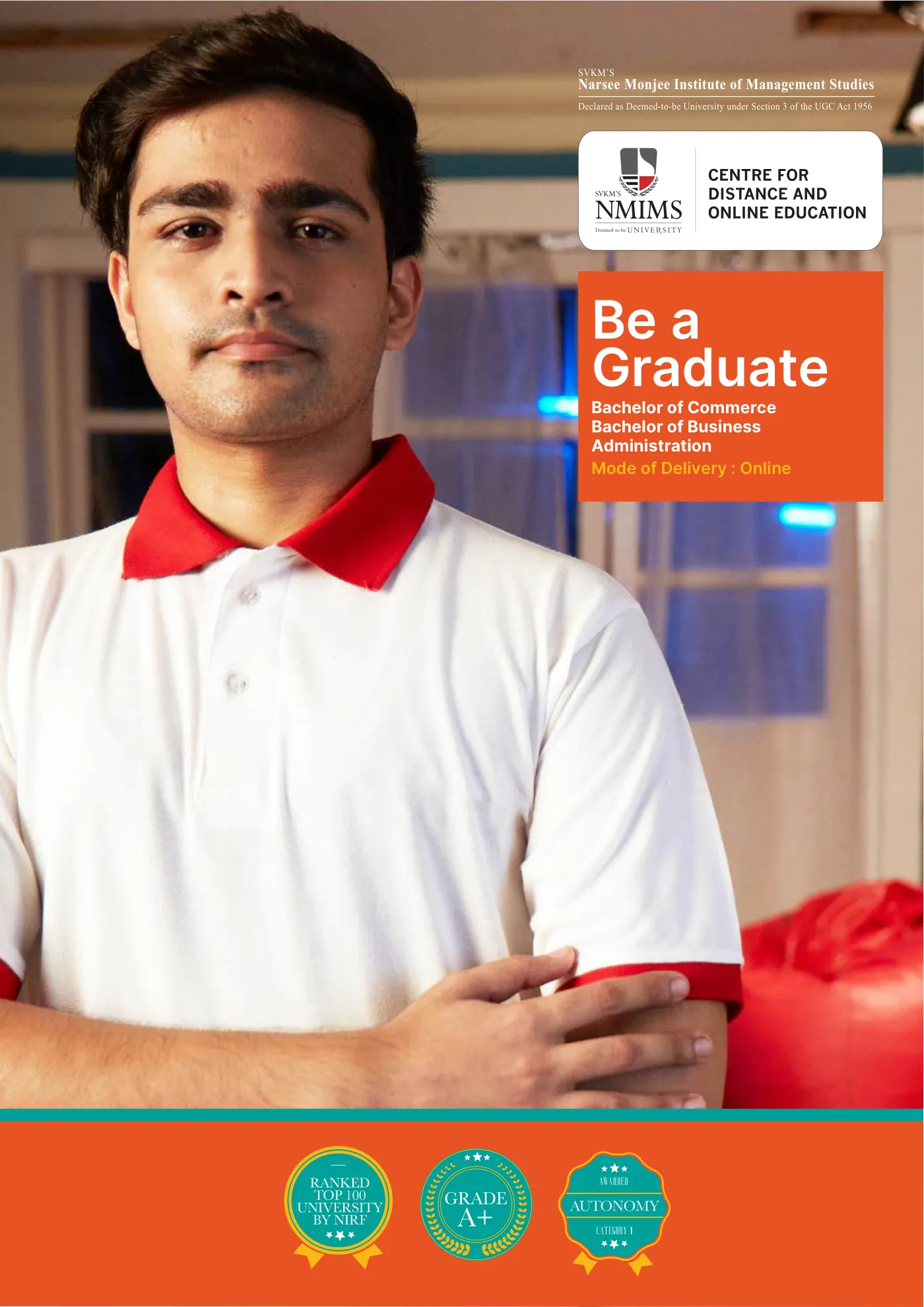 NMIMS — course brochure, page 3. Open the PDF for full-size reading.