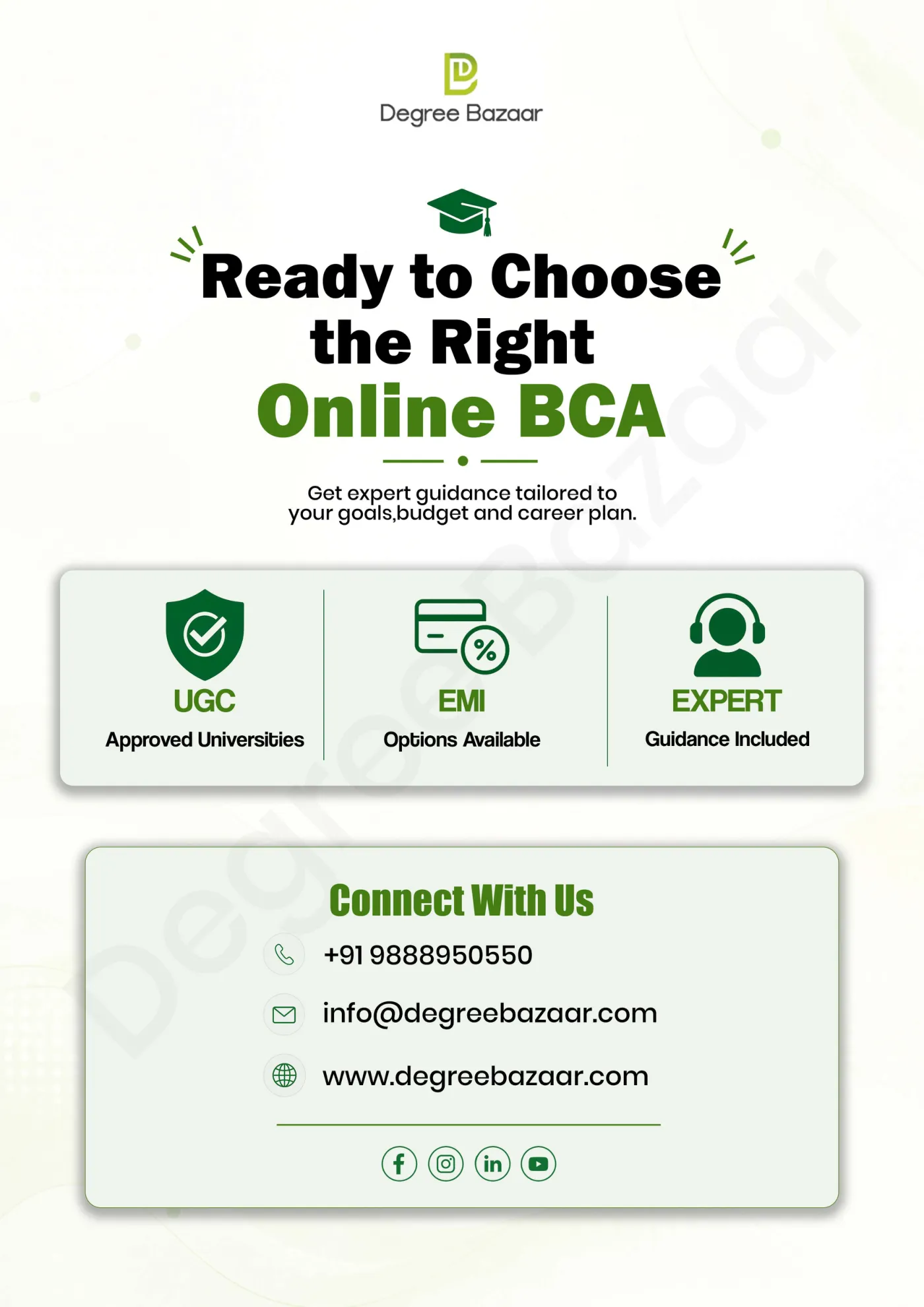 BCA — DegreeBazaar course guide, page 5. Open the PDF for full-size reading.