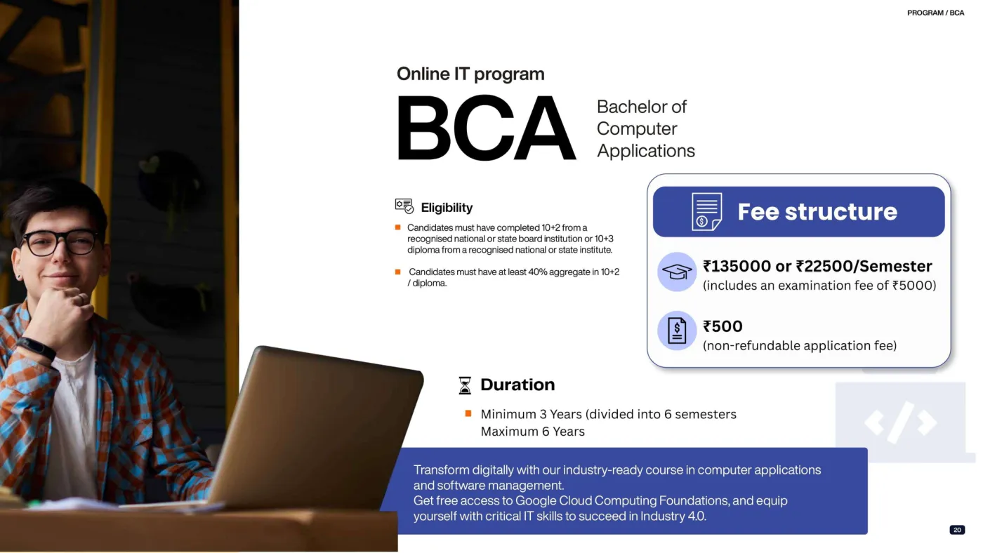Manipal University Jaipur — course brochure, page 14. Open the PDF for full-size reading.