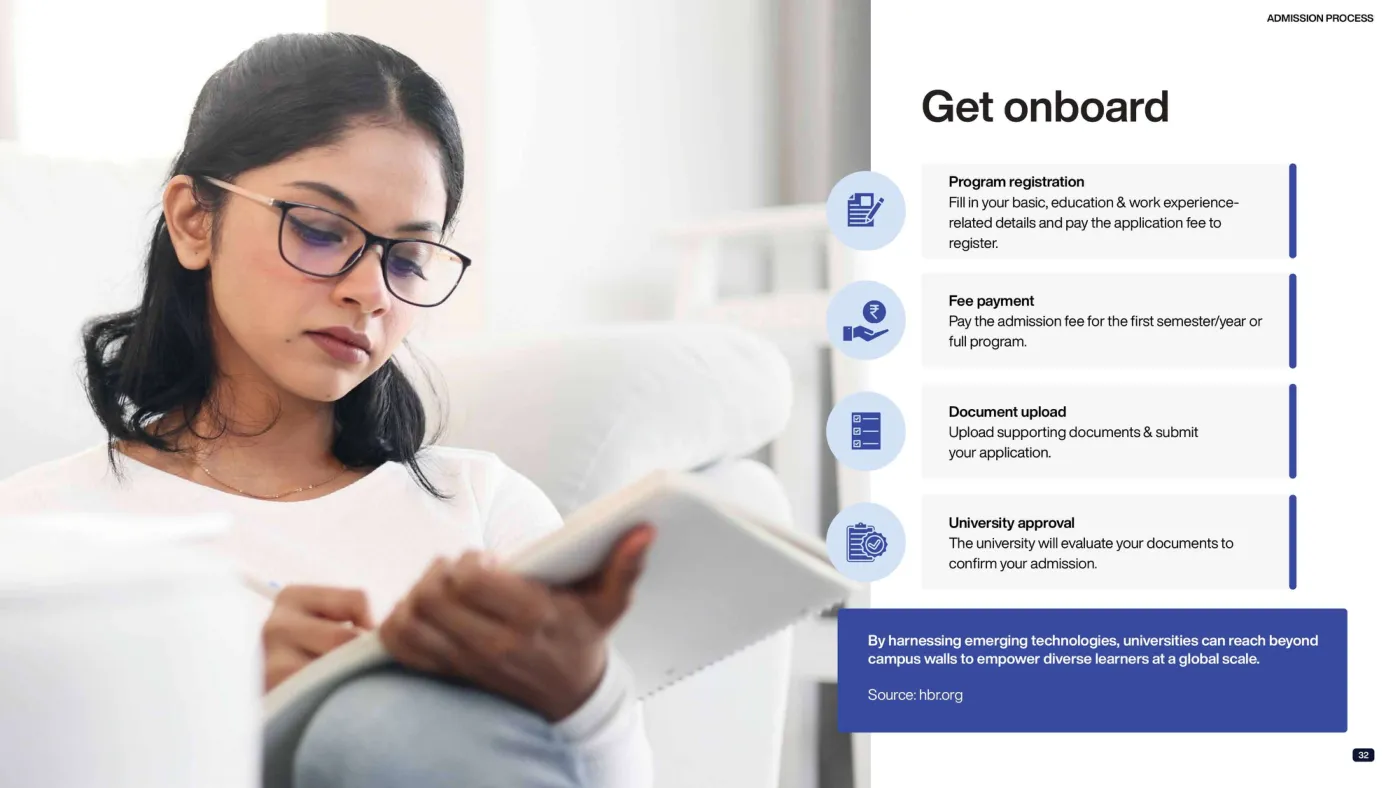 Manipal University Jaipur — course brochure, page 19. Open the PDF for full-size reading.