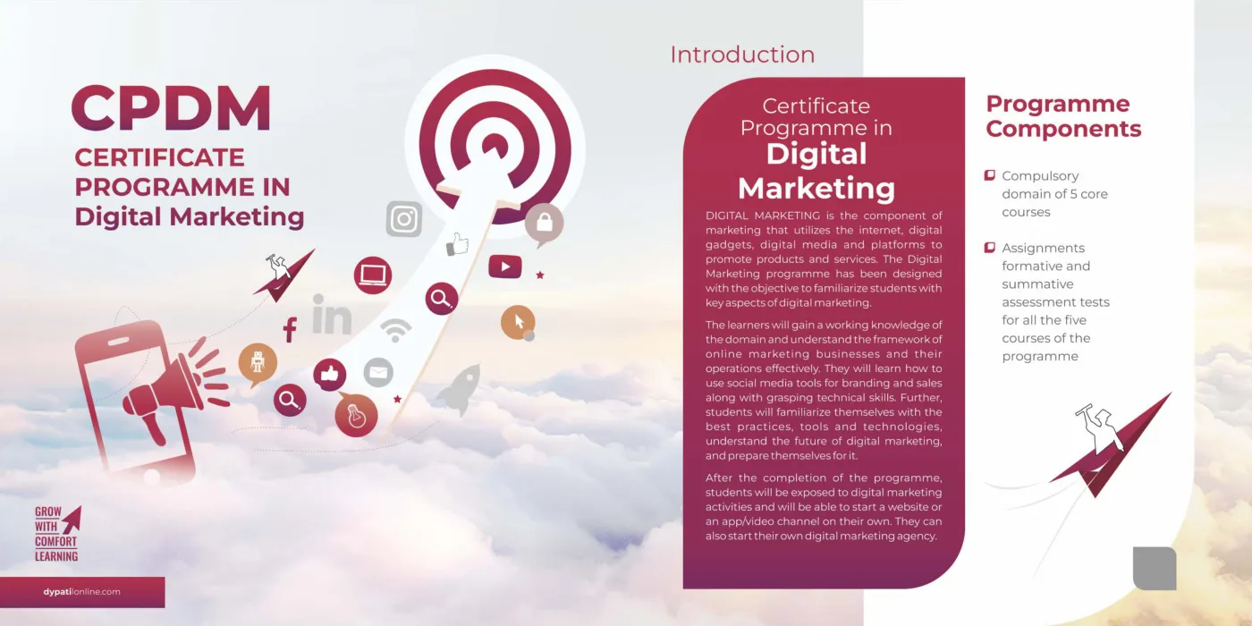 Dr. D. Y. Patil Vidyapeeth, Pune — course brochure, page 19. Open the PDF for full-size reading.