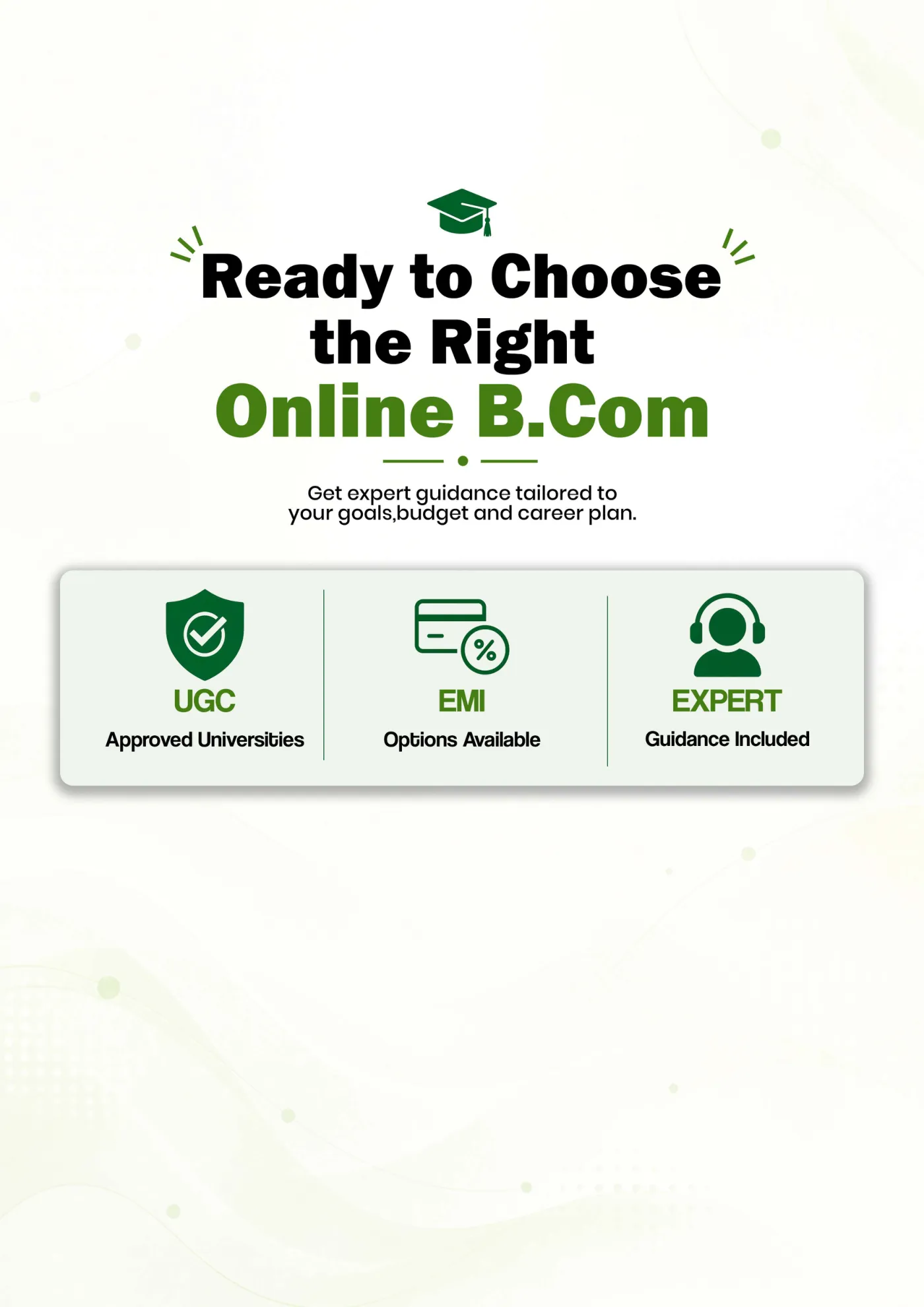 B.Com — course comparison guide, page 3. Open the PDF for full-size reading.