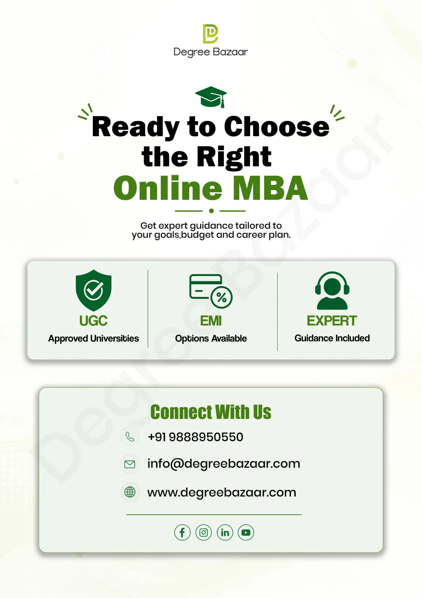 MBA — DegreeBazaar course guide, page 7. Open the PDF for full-size reading.