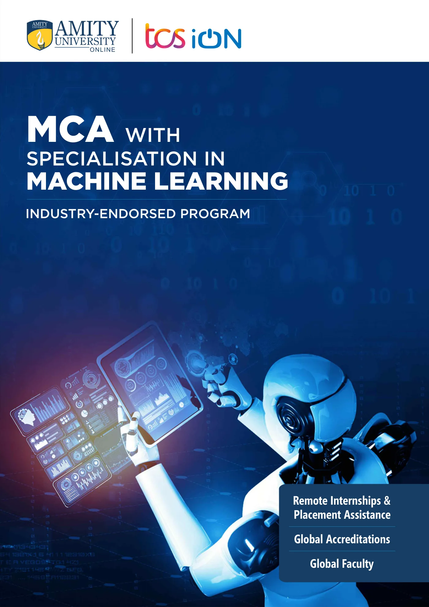 Amity University — course brochure, page 103. Open the PDF for full-size reading.