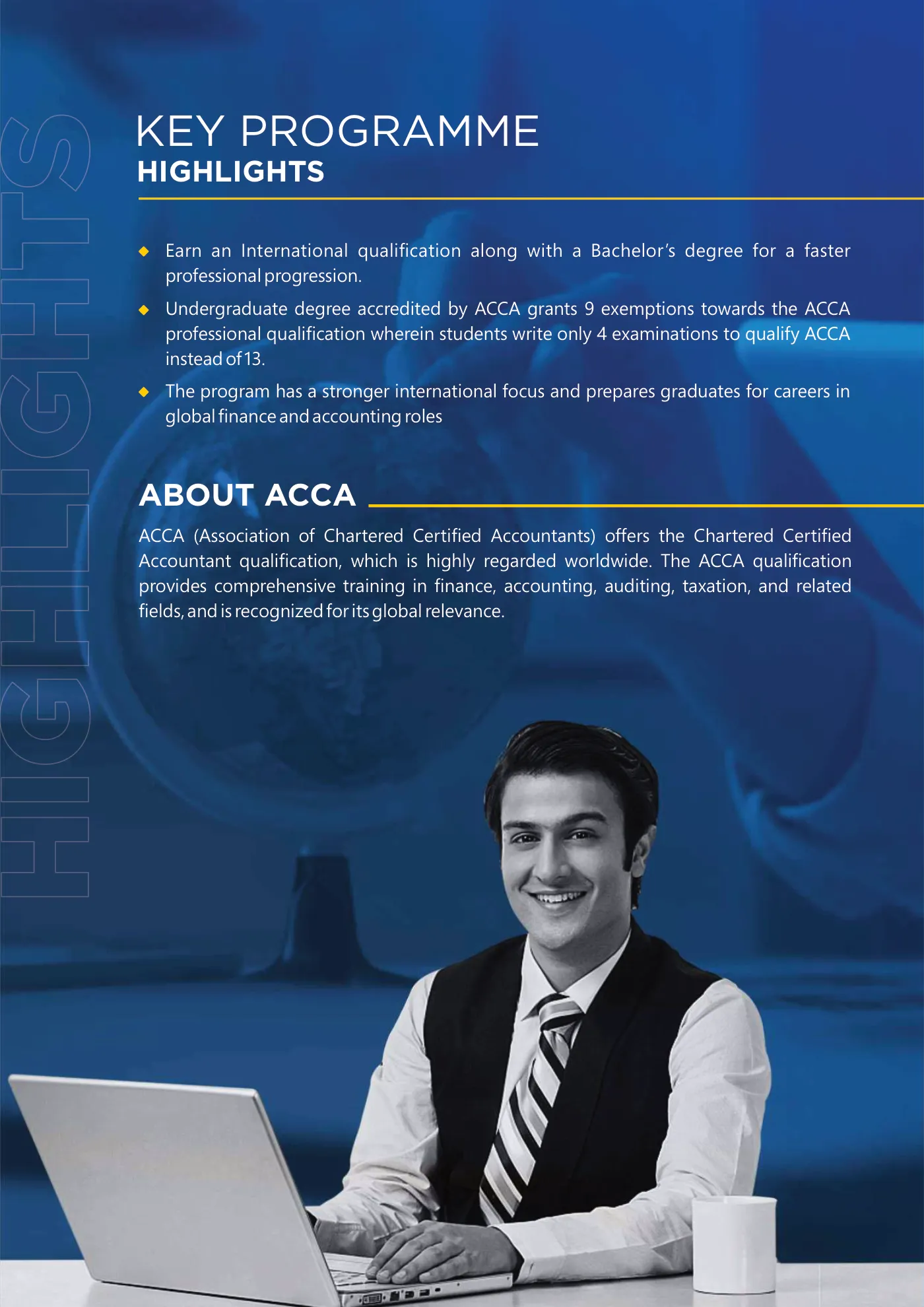 Amity University — course brochure, page 26. Open the PDF for full-size reading.