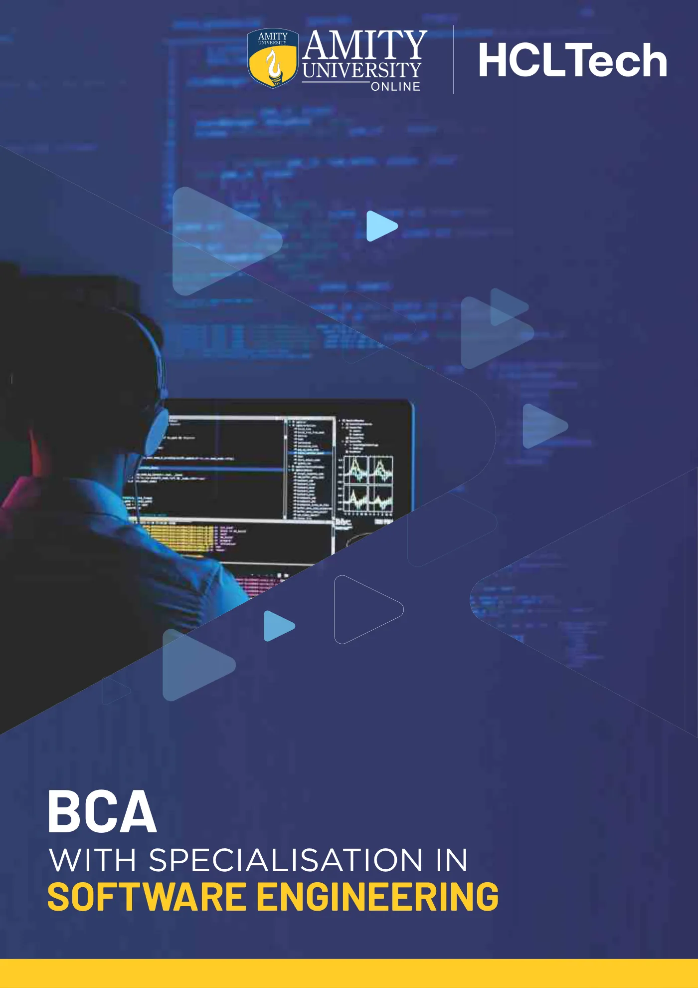 Amity University — course brochure, page 47. Open the PDF for full-size reading.