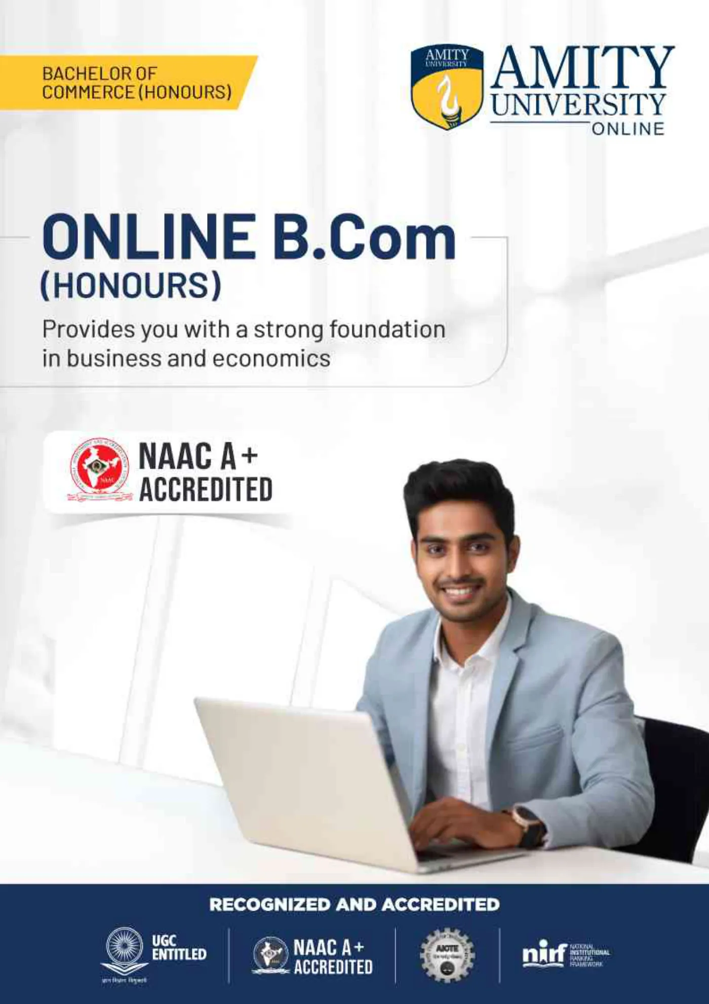 Amity University — course brochure, page 59. Open the PDF for full-size reading.