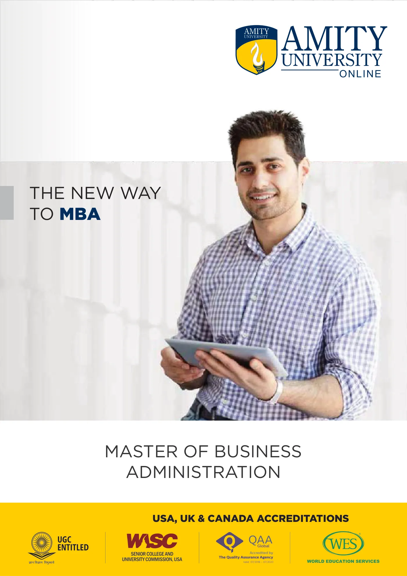 Amity University — course brochure, page 93. Open the PDF for full-size reading.