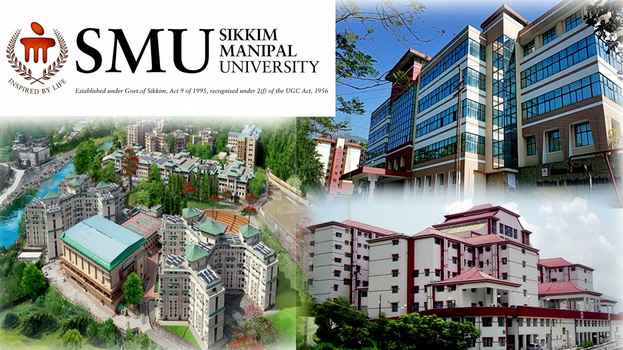 Sikkim Manipal University campus photographs